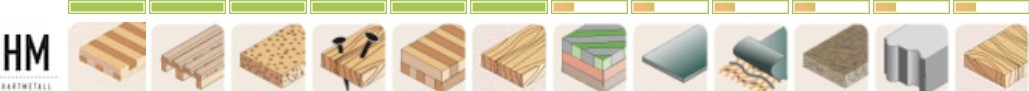 HM Mastercut Super Bausaege Materialien